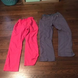 Yoga waistband Grey’s anatomy scrub pants